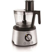 Philips 7000 Series Food Processor Powerchop Technology, 1300W, 3.4L Bowl, 1.5L Jar, Blender, Centrifugal Juicer And Citrus Press, Metal Kneading Hook, HR7778/01, 1 Year Warranty