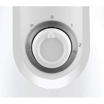 Black+Decker 400W Blender With Grinder Mill And Chopper Mill, White, BX4000-B5, 1 Year Warranty