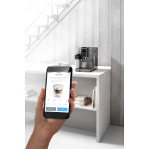 DeLonghi Dinamica Plus Bean To Cup Fully Automatic Coffee Machine With Built In Grinder, Americano, Cappuccino, Latte, Macchiato And Espresso Maker For Home And Office, ECAM370.95.T, Titanium, 1 Year Warranty