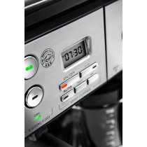 DeLonghi Combi Coffee Machine, Traditional Pump Espresso And Filter Coffee, 1.25 Liter, Bco431.S, Black And Stainless Steel, 1 Year Warranty