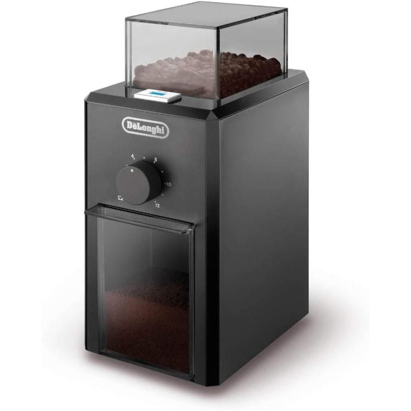 DeLonghi, Plastic, Coffee Grinder, Black, ‎1.74 Kilograms, 1 Year Warranty