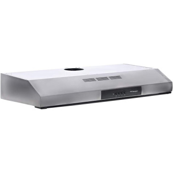 Bompani Wall Mounted Cooker Hood Size, 90 X 60Cm, Sliver, Model H1190ST, 1 Year Warranty