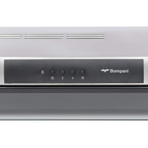 Bompani Wall Mounted Cooker Hood Size, 90 X 60Cm, Sliver, Model H1190ST, 1 Year Warranty