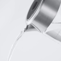 Russell Hobbs Illuminating Glass Electric Kettle, 2200W With Auto Shut Off And Removable Mesh Filter, Compact And Powerful Stainless Steel Kettle For Home And Office Use, 1 Year Warranty