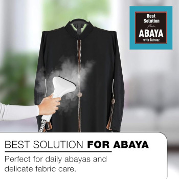 Nikai 2 Stages Garment Steamer 1800W 1.6 Liters, Adjustable Telescopic Poles, Dual Steam Levels Large Water Tank Up To 50 Minutes Steaming 45 Second Rapid Preheat, White, 1 Year Warranty