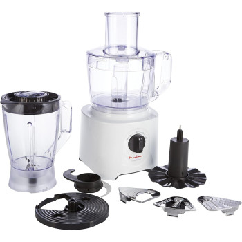 Moulinex Food Processor Easy Force 2.4 L, 800 W 25 Different Functions, 2.4 L Bowl Capacity And A 1.8 L Blender, FP247127, 1 Year Warranty