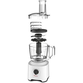 Moulinex Food Processor Easy Force 2.4 L, 800 W 25 Different Functions, 2.4 L Bowl Capacity And A 1.8 L Blender, FP247127, 1 Year Warranty
