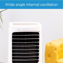 Midea Air Cooler With Remote Control For Home And Heavy Duty Air-Conditioning, 50L Water Tank Capacity For Outdoor And Indoor Use, Whisper-Quiet Performance And Powerful Air Flow, AC200-17JR, 1 Year Warranty