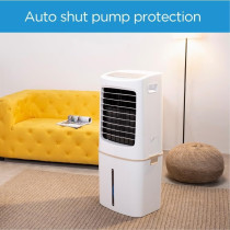 Midea Air Cooler With Remote Control For Home And Heavy Duty Air-Conditioning, 50L Water Tank Capacity For Outdoor And Indoor Use, Whisper-Quiet Performance And Powerful Air Flow, AC200-17JR, 1 Year Warranty