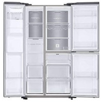Samsung Side By Side With All Around Cooling Refrigerator, 602 L, RS65R5691Sl, Stainless Steel, 1 Year Warranty