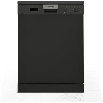 Bompani Free-Standing Dishwasher, 5 Programs, 12 Place Settings, Led Indicator, Stylish, Dark Black, BO5011, 1 Year Warranty