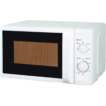 Bompani Microwave Oven 20 Litres Knob Control, BMO20M, White, 1 Year Warranty