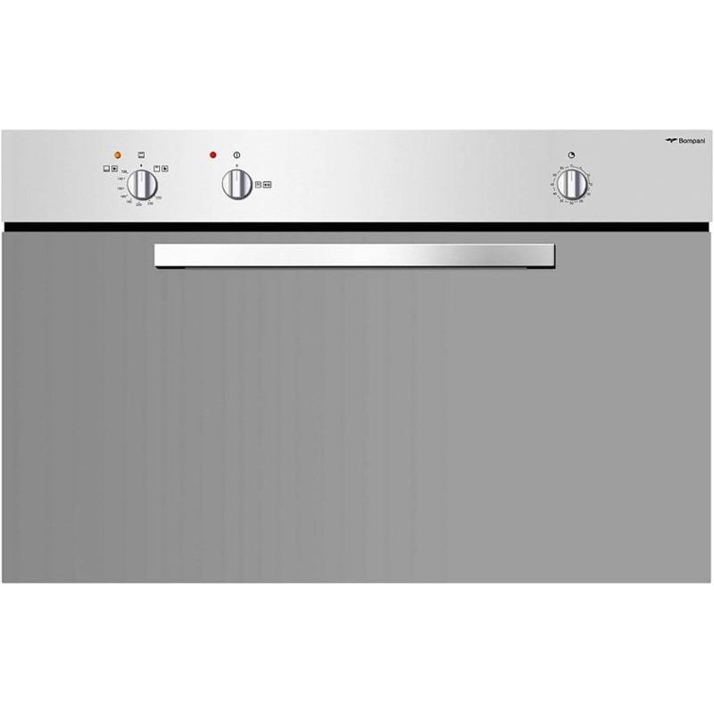 Bompani Stain Less Steel Built Gas Oven, 90 X 60 Cm, Model BO243YG, 1 Year Warranty