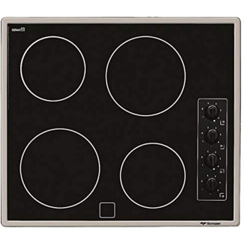Bompani Dual Fuel Built In Ceramic Hob 4 Heating Zone 60Cm, BO273AHE, 1 Year Warranty