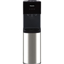 Panasonic Top Loading Water Dispenser, SDM-WD3238TG, Black, Stainless Steel Finish, 20L Cabinet Storage, Best For Home Kitchen And Office, Hot Cold And Normal, 1 Year Warranty