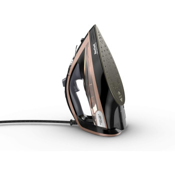 Tefal Steam Iron Ultimate Pure Iron Steamer 3100 W 350 Ml With Calc Remover Durilium Airglide Non-Stick Soleplate Technology, FV9845M0, 1 Year Warranty