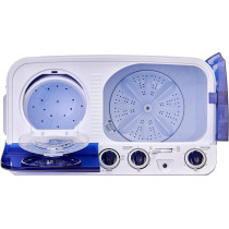 Nikai Top Load Washing Machine, 7 Kg Semi Auto, White, 1 Year Warranty