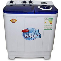Nikai Top Load Washing Machine, 7 Kg Semi Auto, White, 1 Year Warranty