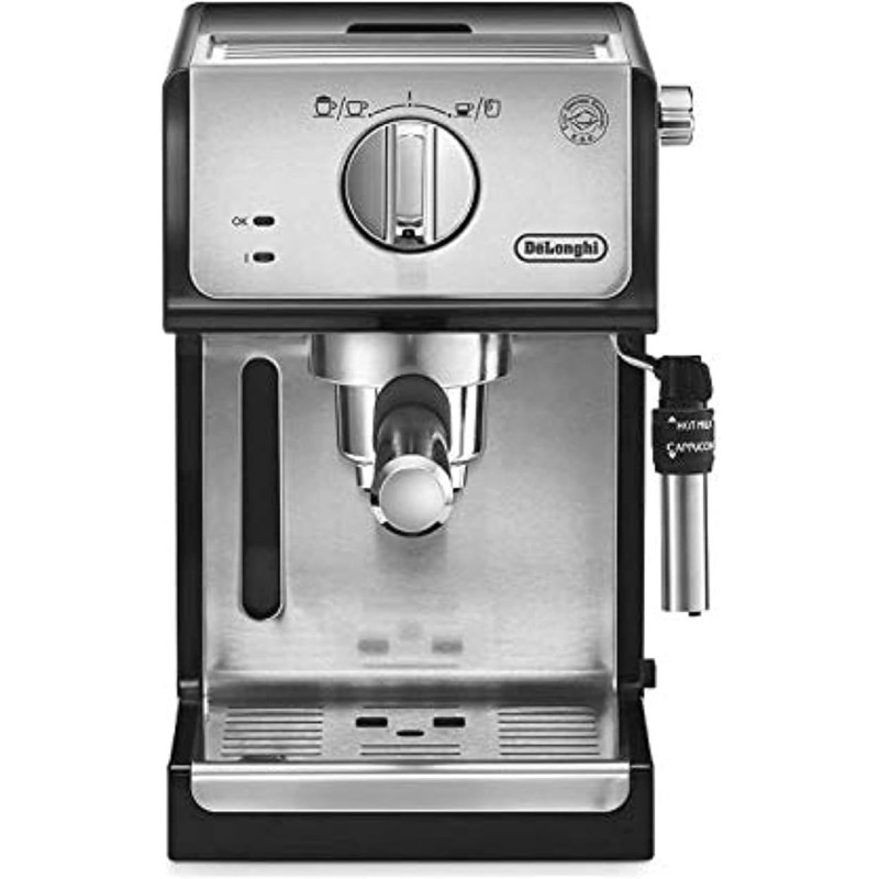 DeLonghi ECP35.31 1100W Traditional Pump Espresso Machine, Black, 1 Year Warranty