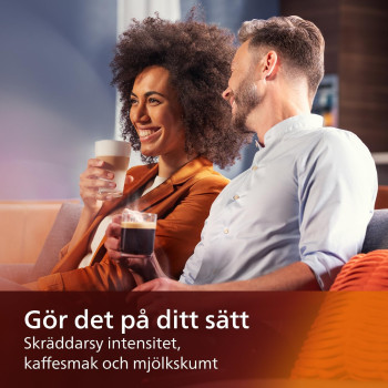 Philips 5400 Series Fully Automatic Espresso Machine 1500W, 12 Beverages, Lattego Milk Solution, TFT Display, EP5447/90, 1 Year Warranty