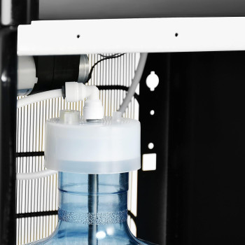 Super General Hot And Cold Water Dispenser, Bottom-Loading Water-Cooler, Instant-Hot-Water, 3 Taps, SGL-2020-Bm, Black/Silver, 34 X 35 X 107 Cm, 1 Year Warranty