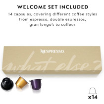 DeLonghi Plastic Nespresso Lattissima One Kaffeemaschine, Shadow Black, EN510.B, 1 Year Warranty