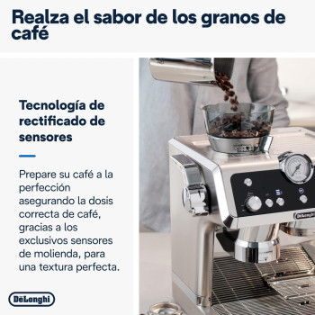 DeLonghi La Specialista Bean To Cup Fully Automatic Coffee Machine With Built In Grinder, Americano, Cappuccino, Latte, Macchiato And Espresso Maker For Home And Office, EC9355.M, 1 Year Warranty