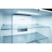 Ariston 591 Liters Side By 4 Door Bottom Freezer Refrigerator, French Door, No Frost Fridge, Inverter Compressor, Multi-Temperature Compartment, Touch Display, Inox, AQ5DI24JVS, 1 Year Warranty