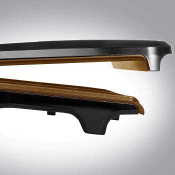 George Foreman Electric Indoor Medium Fit Grill, Versatile Griddle, Hot Plate And Toastie Machine With Improved Non-Stick Coating And Speedy Heat Up, Black And Copper, 1 Year Warranty