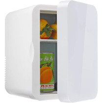 Coolbaby 8L Mini Refrigerator Small Car Home Fridge Portable Dual-Use Travel Freezer Ultra Quiet Low Noise Cooler Warmer, 1 Year Warranty