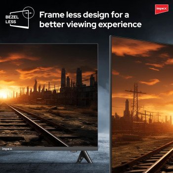 Impex 55 Inch UHD Smart LED TV - Android 9.0, Quad Core Processor, A+ Grade Panel, 4K Ultra HD, E-Share, 2-Year Warranty - HDMI, USB, WiFi, Wall Mount, Super Slim, Smart Energy Saving