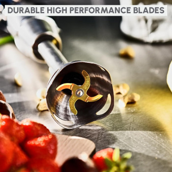 Moulinex Infinyforce Hand Stick Blender With Accessories 1200 W, Silver/Black, Stainless Steel/Plastic, DD95JD27, 1 Year Warranty