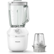 Philips 3000 Series Blender 600W, 2L Capacity, Glass Jar, Problend System, 2 Speed Setting And Pluse, HR2291/20, White, 1 Year Warranty