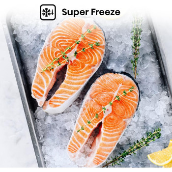 Hisense RT649N4ASU Top Mount Refrigerator With Digital Display Control, Multi Air Flow, Twist Ice Maker, Tampered Glass Shelves, No Frost, 1 Year Warranty