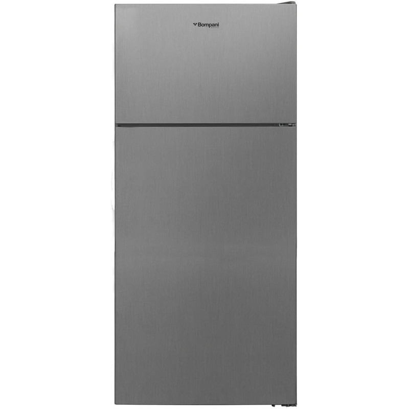 Bompani 700 Liters Refrigerator Double Door Top Mount, Silver, BR700SS, 1 Year Warranty