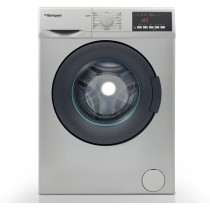 Bompani 7Kg Front Load Washer Advanced Features, Eco-Friendly, 15 Programs, 1200Rpm, Stainless Steel Tub, Turkish Design, BI2877, Silver, 1 Year Warranty