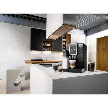 DeLonghi Dinamica, Fully Automatic Whole Bean Coffee Machine, Cappuccino, Espresso, Ecam 350.50.B, Black, ECAM350.50.B, 1 Year Warranty
