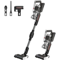Midea Cordless Stick Vacuum Cleaner With 450W Powerful Bldc Motor For High Suction Power, 70 Minutes Run Time, Light Weight, One Button Flexible Bend, Motorized Brush For Hard Floor And Carpets, P7Flex, 1 Year Warranty