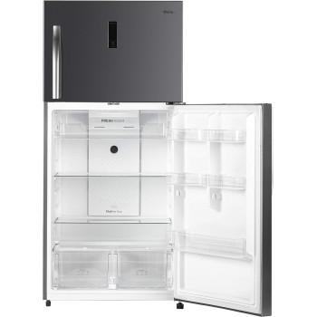 Terim 600 Liters Top Mount Refrigerator With No Frost Technology, Multi Airflow Design And Chill Zone, Stainless Steel Finish, TERR600SST, 1 Year Warranty