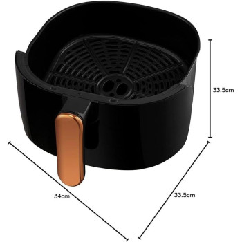 Russell Hobbs 26510 Satisfry Large Air Fryer, 5 Litre Capacity, Black, 1 Year Warranty