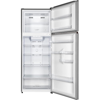 Kelon 600 Liters Double Door Top Mount Refrigerator, No Frost Fridge And Freezer With Led Display And Touch Control, Interior Led Light And Large Crisper Drawer With Humidity Control, Inox, KRD-60WRS, 1 Year Warranty