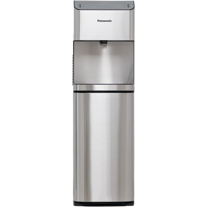 Panasonic Bottom Loading Water Dispenser, SDM-WD3531BG, Touchless, Digital Touch Control Panel, Uv Sterilization, Info Display, Black And Stainless Steel Finish, 1 Year Warranty