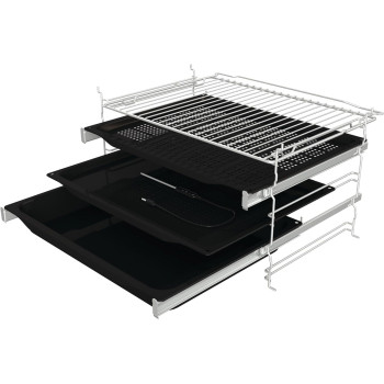 Gorenje BSA6747A04BGWI, 60 Cm Built In Electric Oven With Fan, Integrated Wifi Operation, 77 Liters Capacity, Black, 1 Year Warranty