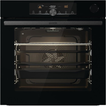 Gorenje BSA6747A04BGWI, 60 Cm Built In Electric Oven With Fan, Integrated Wifi Operation, 77 Liters Capacity, Black, 1 Year Warranty