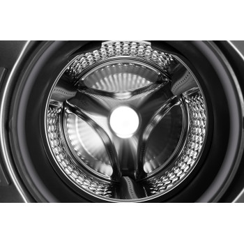 TCL 10/6Kg Front Load Washer Dryer, 1200 Rpm, Direct Drive Inverter Motor, 15 Washing Programs, Fully Automatic Washer, Grey, C210WDG, 1 Year Warranty