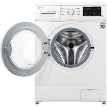 LG 7 Kg Front Load Washer, Inverter Direct Drive Technology, 6 Motion Dd, White Colour, FH2J3QDNl02, 1 Year Warranty