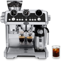 DeLonghi La Specialista Maestro, Ultimate Cold Brew Manual Coffee Machine, Experience With Smart Tech, Cold Extraction Technology, 8 Recipes, Manual/Automatic Frothing, EC9865.M, â€ŽSilver/Black, 1 Year Warranty