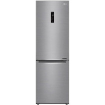 LG 459 Liter Bottom Freezer Refrigerators Inverter Linear Compressor, Silver, GCB459NLHM With 1 Year Warranty