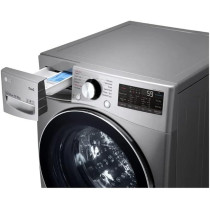 LG 15 Kg Washer And 8 Kg Dryer Front Load, Direct Drive Motor 1400 Rpm 12 Programmers, Silver, F0L9DGP2S, 1 Year Warranty