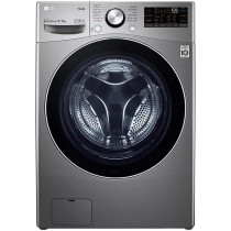 LG 15 Kg Washer And 8 Kg Dryer Front Load, Direct Drive Motor 1400 Rpm 12 Programmers, Silver, F0L9DGP2S, 1 Year Warranty